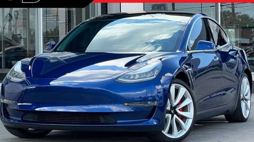 TESLA MODEL 3 2019 5YJ3E1EB8KF393054 image